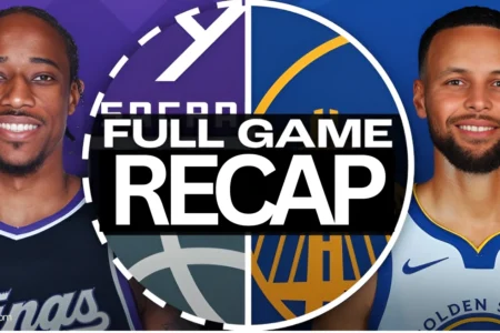Sacramento Kings vs Golden State Warriors Match Player Stats